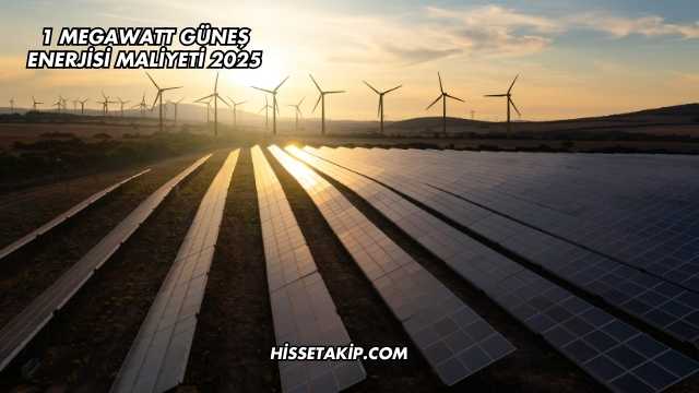 1 Megawatt Güneş Enerjisi Maliyeti 2025