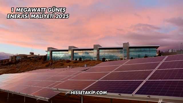 1 Megawatt Güneş Enerjisi Maliyeti 2025