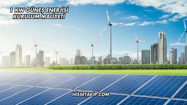1 kW Güneş Enerjisi Kurulum Maliyeti