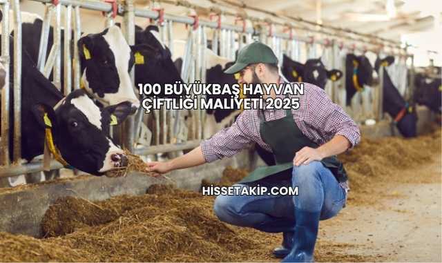 100 Büyükbaş Hayvan Çiftliği Maliyeti 2025