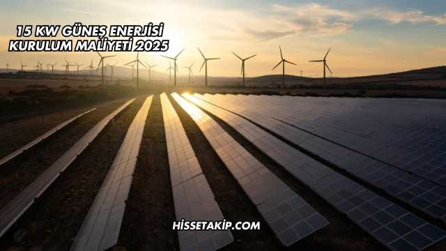 15 Kw Güneş Enerjisi Kurulum Maliyeti 2025