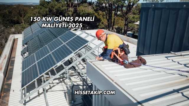 150 KW Güneş Paneli Maliyeti 2025