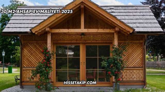 30 m2 Ahşap Ev Maliyeti 2025