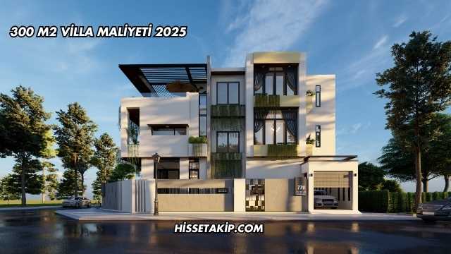 300 m2 Villa Maliyeti 2025