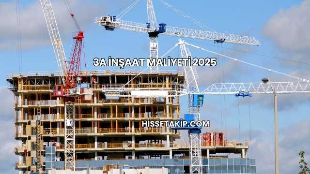 3A İnşaat Maliyeti 2025