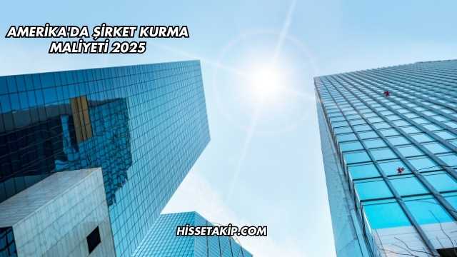 Amerika'da Şirket Kurma Maliyeti 2025