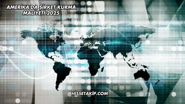 Amerika'da Şirket Kurma Maliyeti 2025