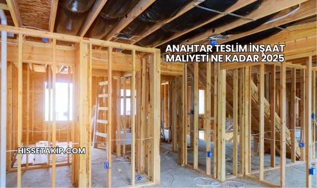 Anahtar Teslim İnşaat Maliyeti Ne Kadar 2025