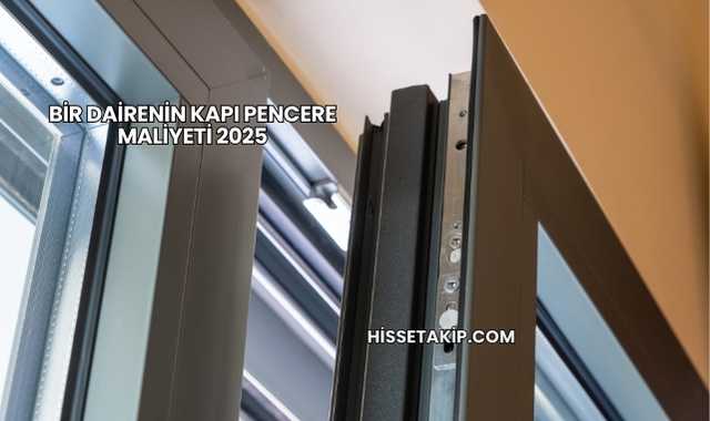 Bir Dairenin Kapı Pencere Maliyeti 2025
