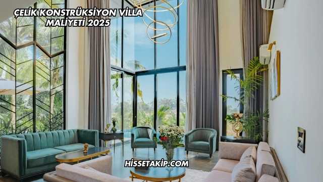 Çelik Konstrüksiyon Villa Maliyeti 2025