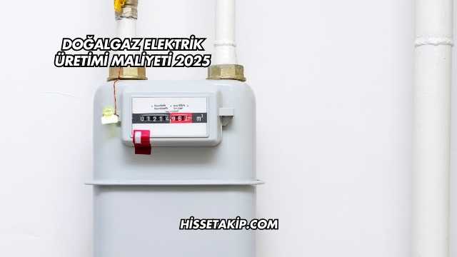 Doğalgaz Elektrik Üretimi Maliyeti 2025