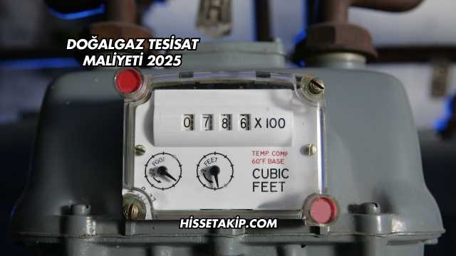 Doğalgaz Tesisat Maliyeti 2025