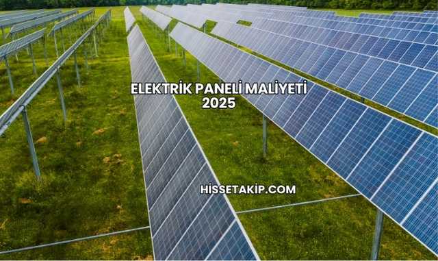Elektrik Paneli Maliyeti 2025