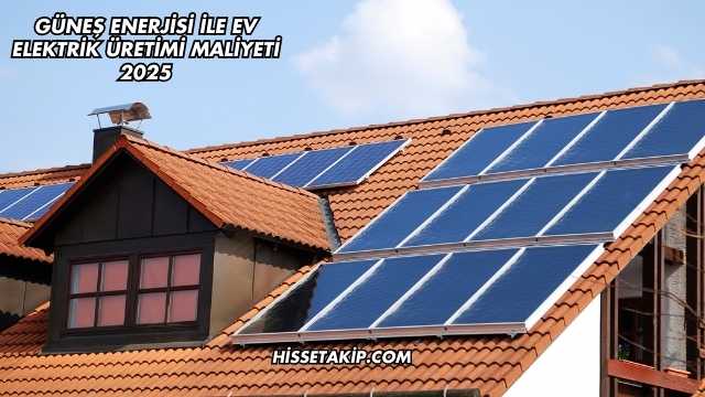 Güneş Enerjisi ile Ev Elektrik Üretimi Maliyeti 2025