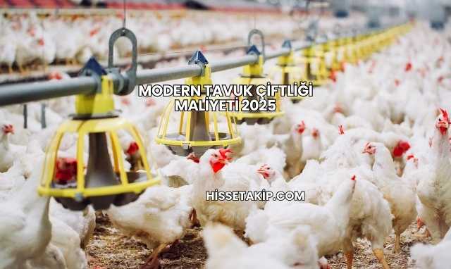 Modern Tavuk Çiftliği Maliyeti 2025