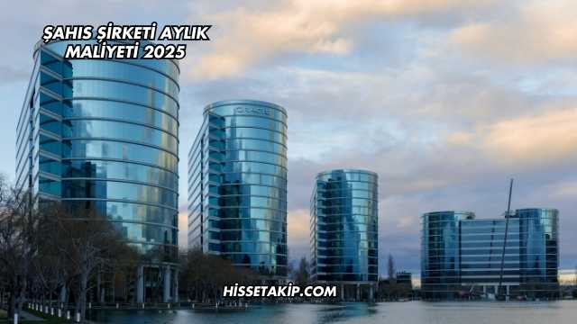 Şahıs Şirketi Aylık Maliyeti 2025