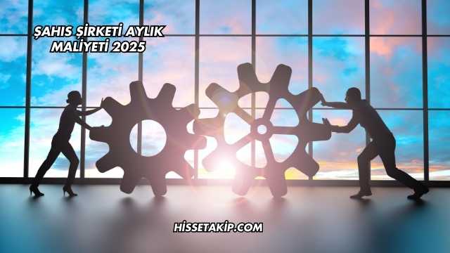 Şahıs Şirketi Aylık Maliyeti 2025