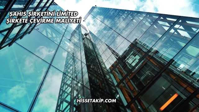 Şahıs Şirketini Limited Şirkete Çevirme Maliyeti