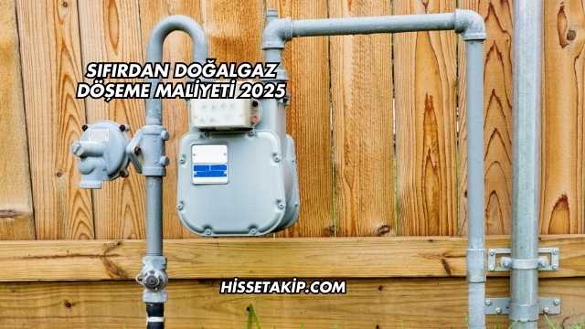 Sıfırdan Doğalgaz Döşeme Maliyeti 2025