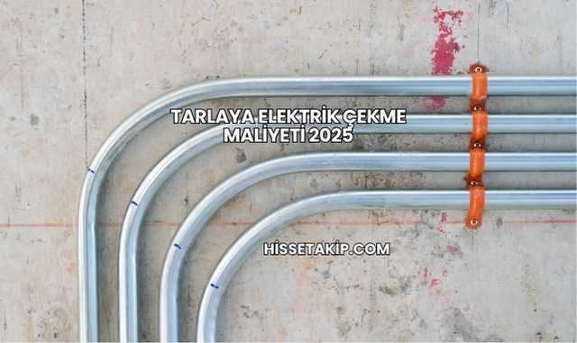 Tarlaya Elektrik Çekme Maliyeti 2025