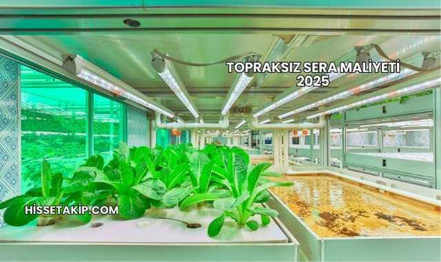 Topraksız Sera Maliyeti 2025