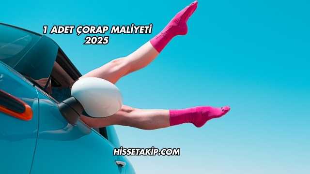 1 Adet Çorap Maliyeti 2025