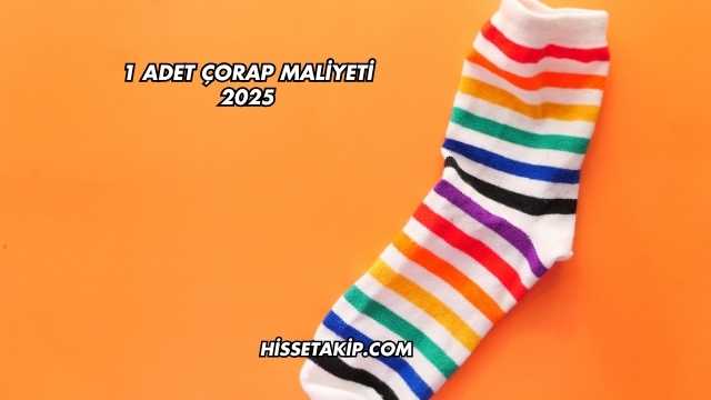 1 Adet Çorap Maliyeti 2025