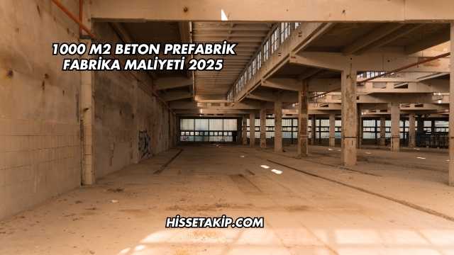 1000 M2 Beton Prefabrik Fabrika Maliyeti 2025