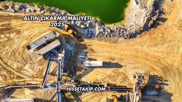 Altın Çıkarma Maliyeti 2025