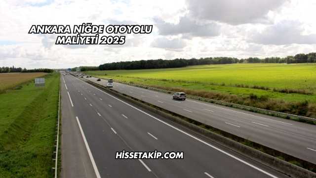 Ankara Niğde Otoyolu Maliyeti 2025