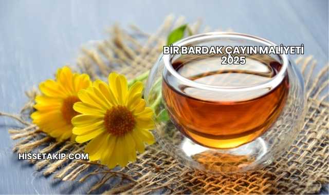 Bir Bardak Çayın Maliyeti 2025