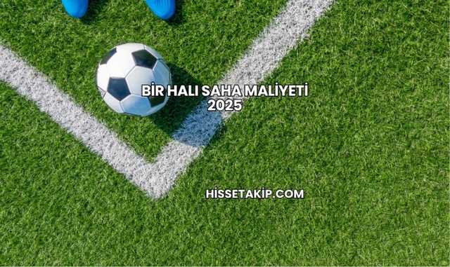Bir Halı Saha Maliyeti 2025