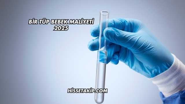 Bir Tüp Bebek Maliyeti 2025