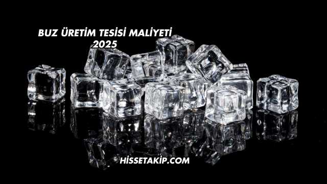 Buz Üretim Tesisi Maliyeti 2025