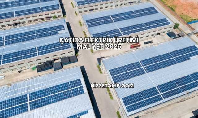Çatıda Elektrik Üretimi Maliyeti 2025