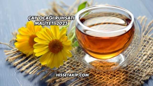 Çay Ocağı Ruhsatı Maliyeti 2025