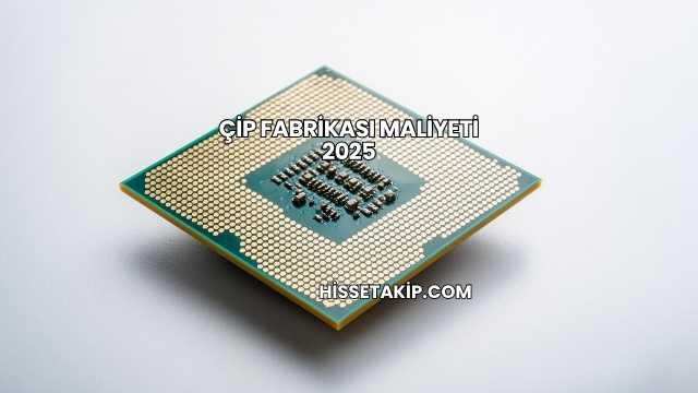 Çip Fabrikası Maliyeti 2025