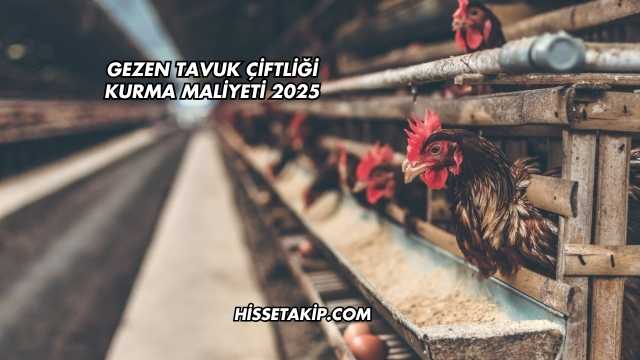 Gezen Tavuk Çiftliği Kurma Maliyeti 2025