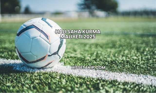 Halı Saha Kurma Maliyeti 2025