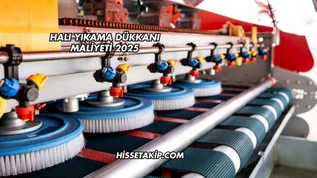 Halı Yıkama Dükkanı Maliyeti 2025