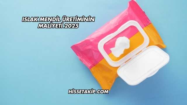 Islak Mendil Üretiminin Maliyeti 2025