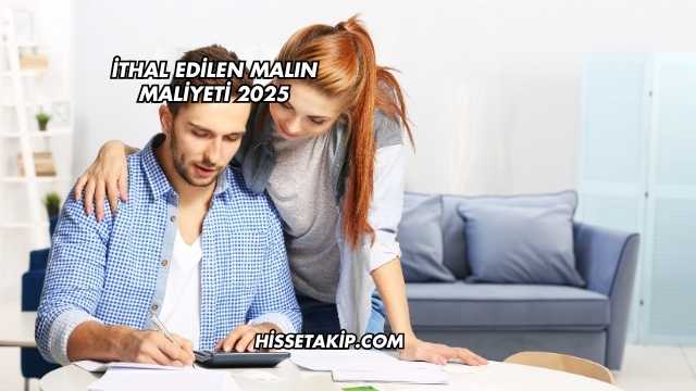İthal Edilen Malın Maliyeti 2025