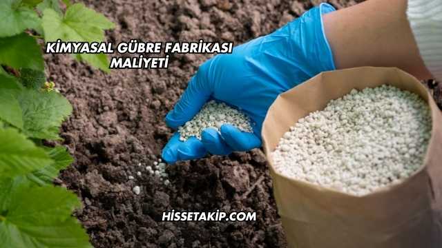 Kimyasal Gübre Fabrikası Maliyeti