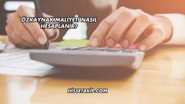 Özkaynak Maliyeti Nasıl Hesaplanır?