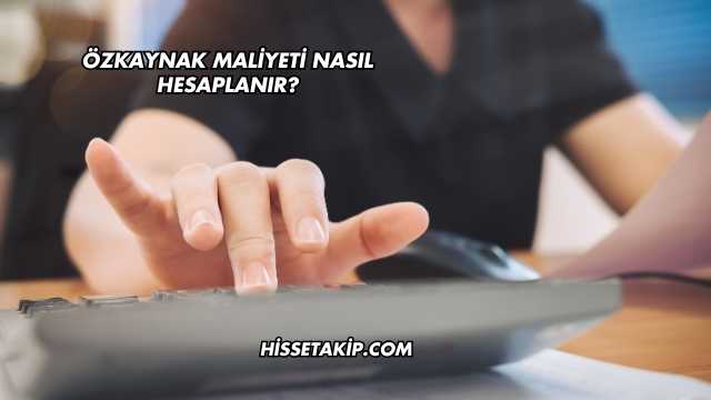 Özkaynak Maliyeti Nasıl Hesaplanır?