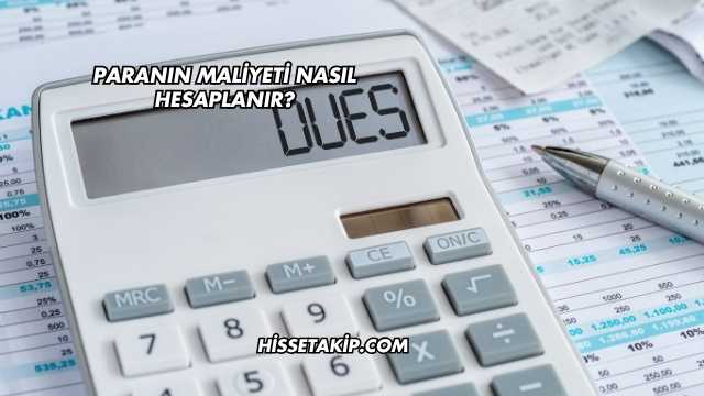 Paranın Maliyeti Nasıl Hesaplanır?