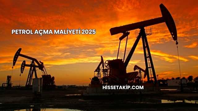 Petrol Açma Maliyeti 2025