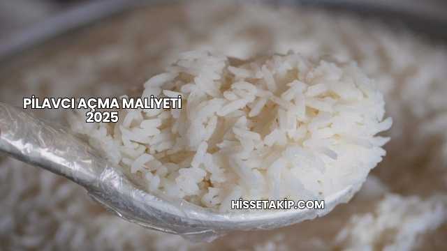 Pilavcı Açma Maliyeti 2025