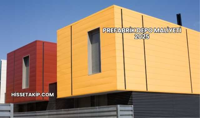 Prefabrik Depo Maliyeti 2025
