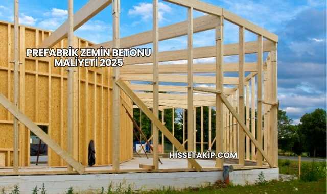 Prefabrik Zemin Betonu Maliyeti 2025